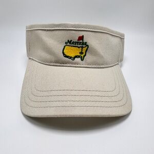 Masters Golf Low Rider Masters Visor Stone Style‎ American Needle w/ Tag Khaki